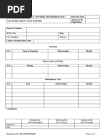 Microbiology Lab Entry and Exit SOP | PDF | Dress