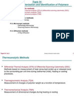 Characterization &amp; Identification of Polymers Presentation