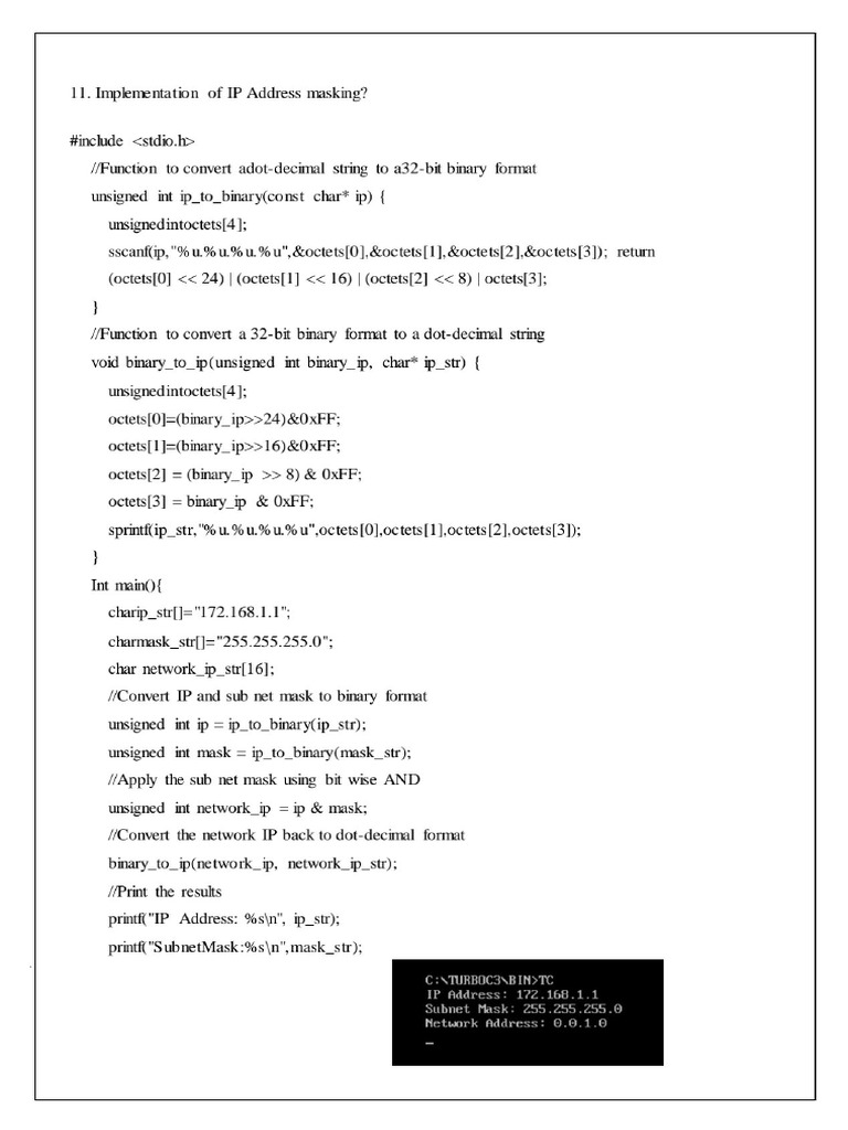 Experiment 11 | PDF