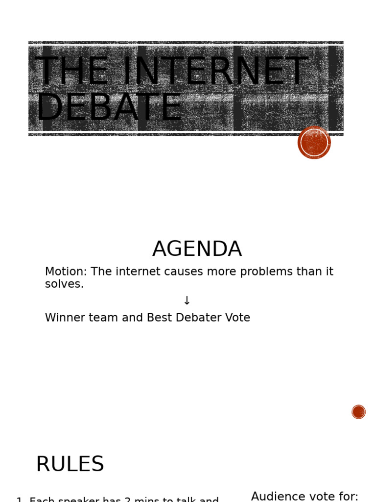 Debate the Internet | PDF