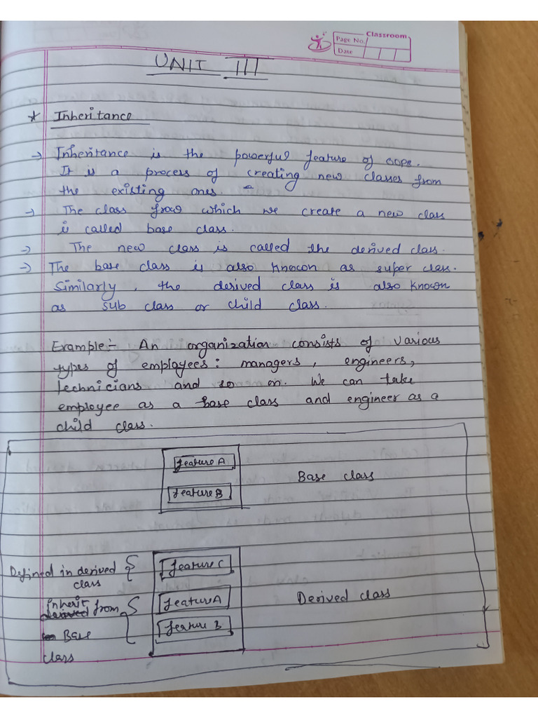 Oops Unit Lll | PDF