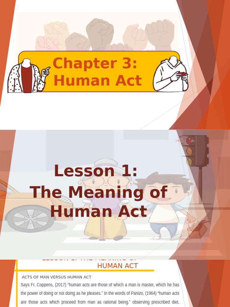Understanding Human Acts and Morality | PDF | Reason | Decision Making