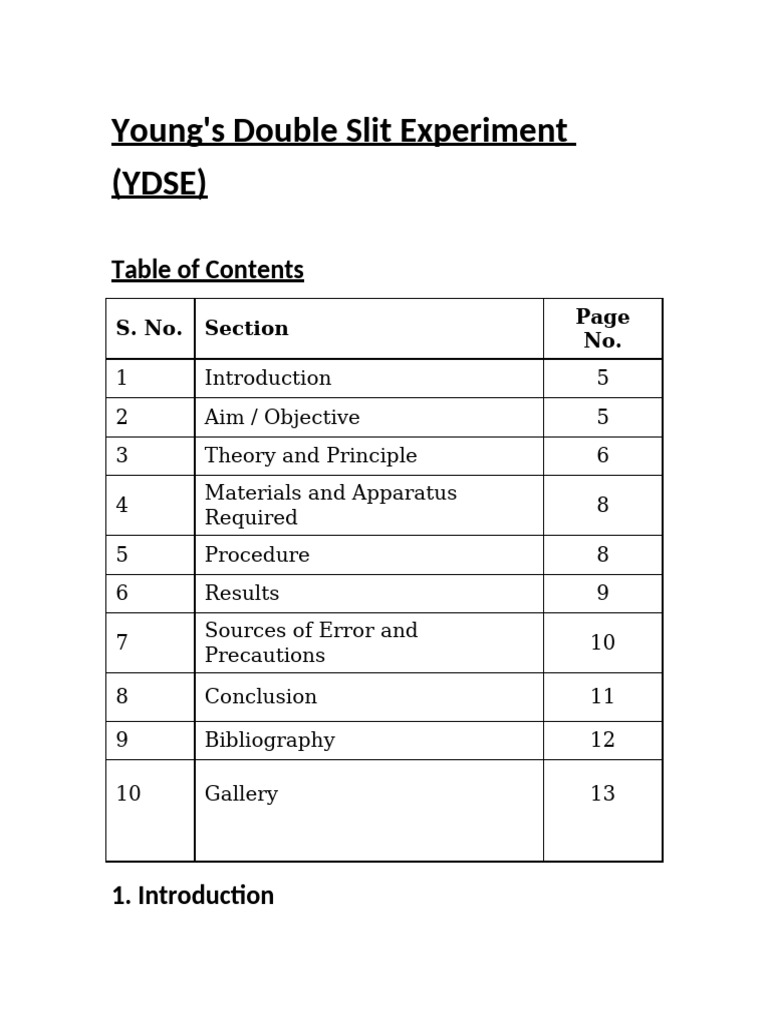 Young's Double Slit Experiment Explained | PDF | Wavelength | Coherence ...