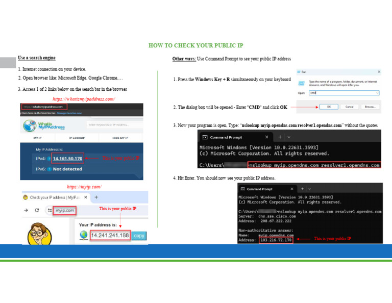 How to Check Your Public Ip | PDF
