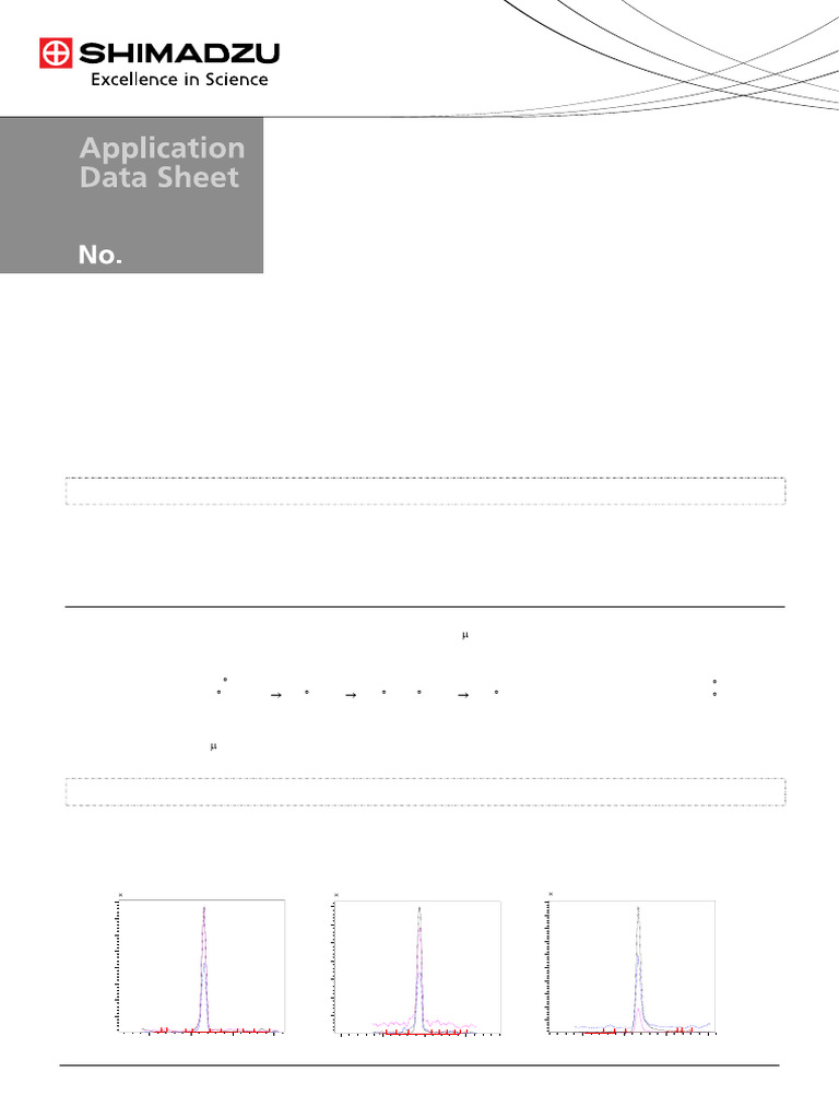 Shimadzu - An Investigation of Simultaneous Analysis Methos For 420 ...