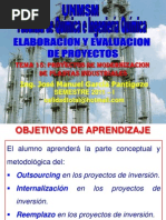 ELABORACION Y EVALUACION DE PROYECTOS  - CLASE Nº 15