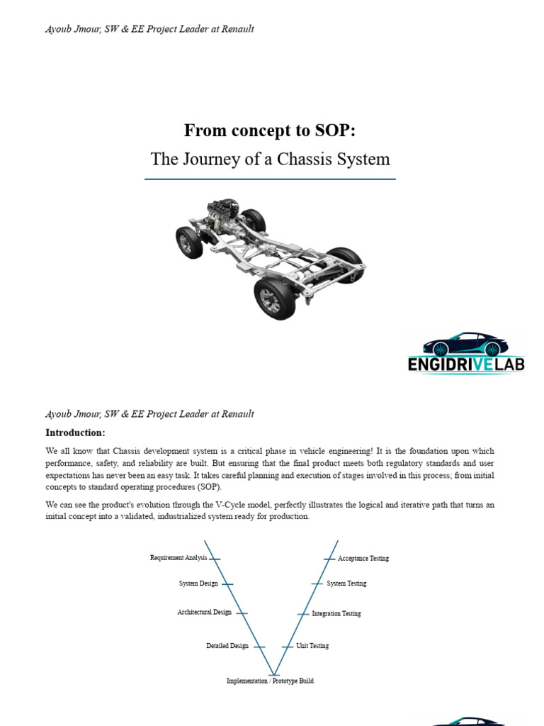 Chassis System Development Journey | PDF | Software Testing | Simulation