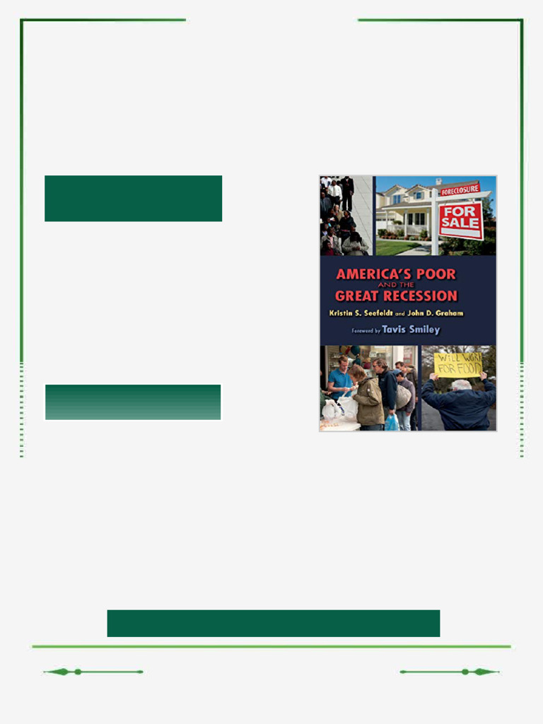 America s Poor and the Great Recession Kristin S. Seefeldt ebook legacy ...