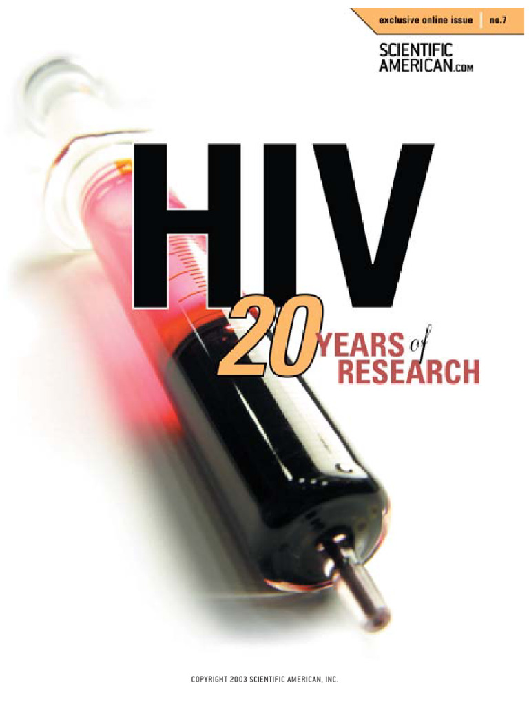 HIV Research: 20 Years of Progress | PDF | Hiv/Aids | Prevention Of Hiv ...