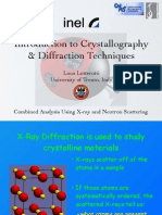 Introduction Crystallography