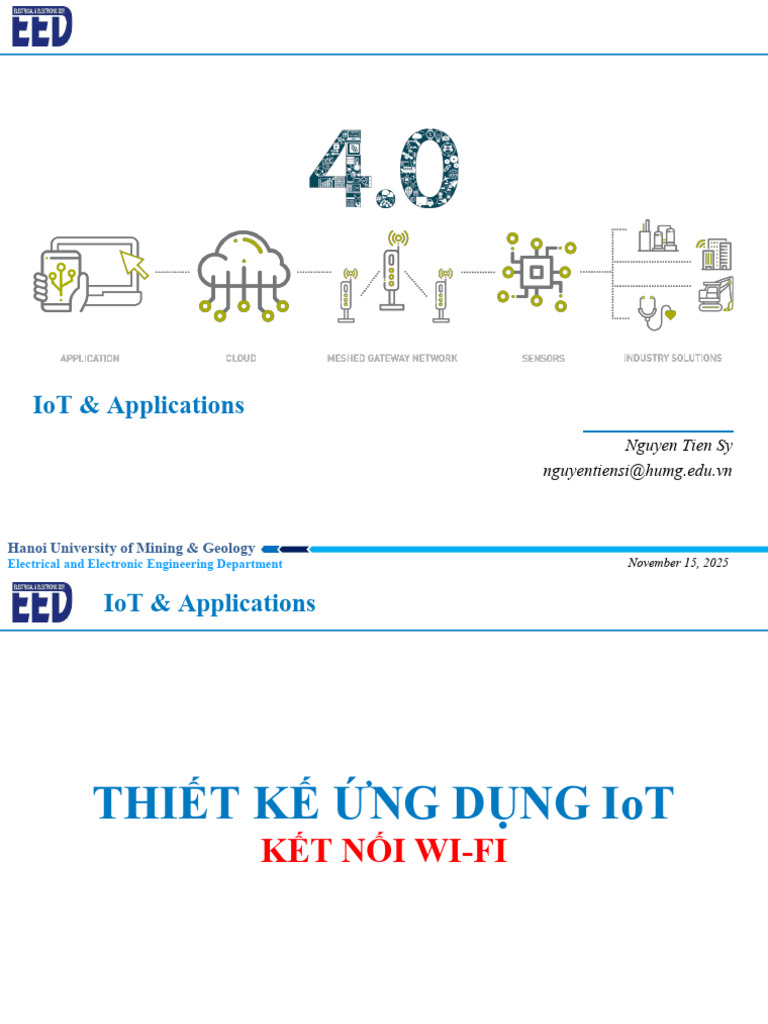 IoT Va Ung Dung - #3 | PDF