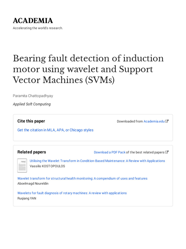 Bearing Fault Detection of Induction Mot20210504 8872 3qwbd3 With Cover ...