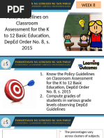 K-12 Grading System: Grade Computation Steps | PDF | Learning ...