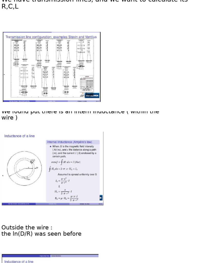 Transmission Line Inductance and Transformers | PDF