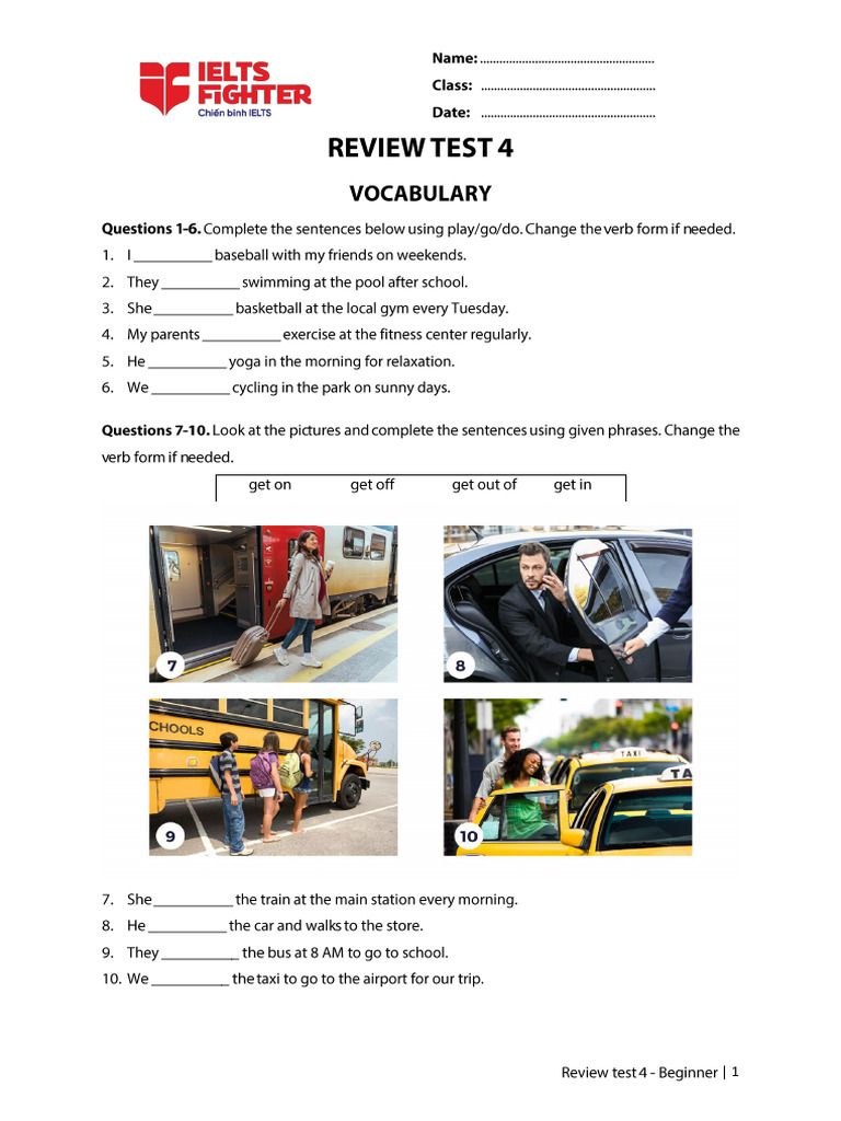 Review Test 4 | PDF