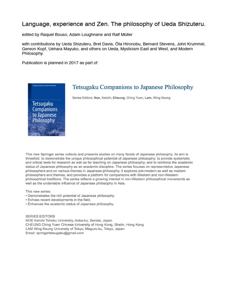 Language Experience and Zen The Philosop | PDF