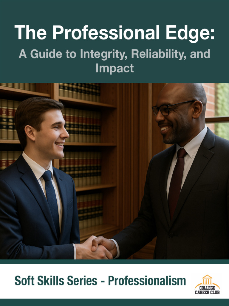 Professional Edge: Mastering Integrity & Impact | PDF | Integrity ...