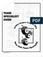 New Unit Team Specialist Guide