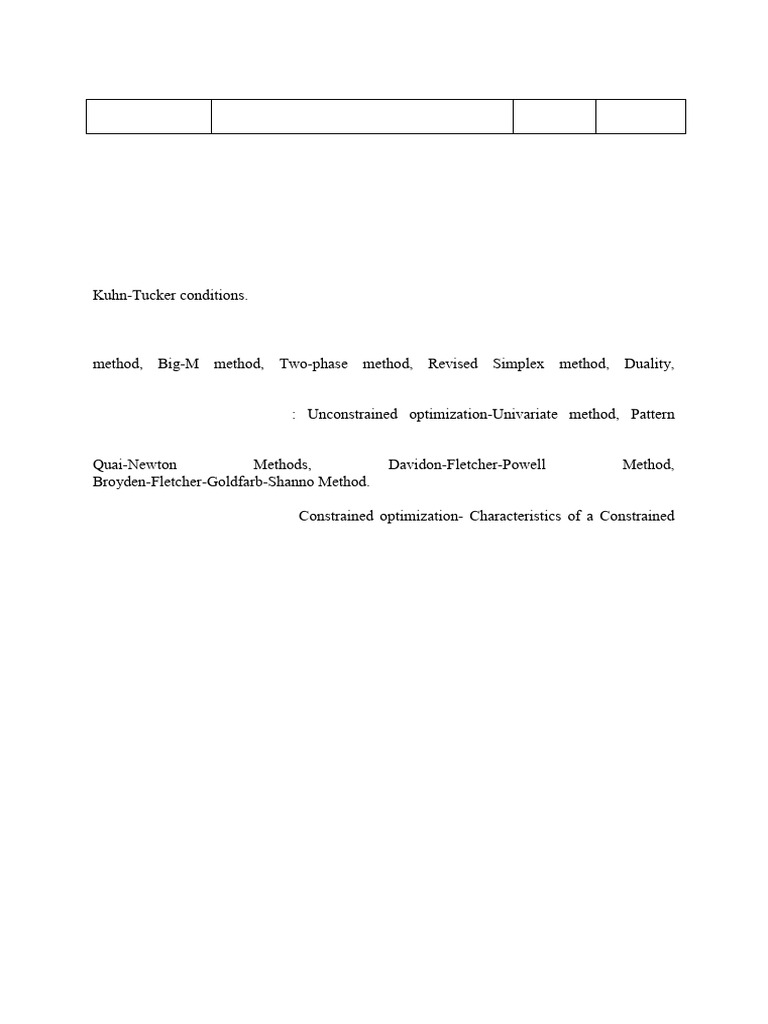 Optimization Techniques Overview | PDF