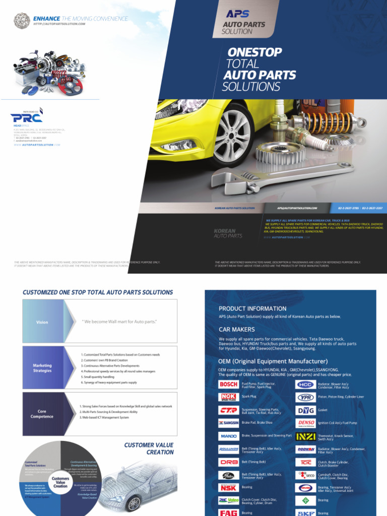 Auto Parts Solution | PDF