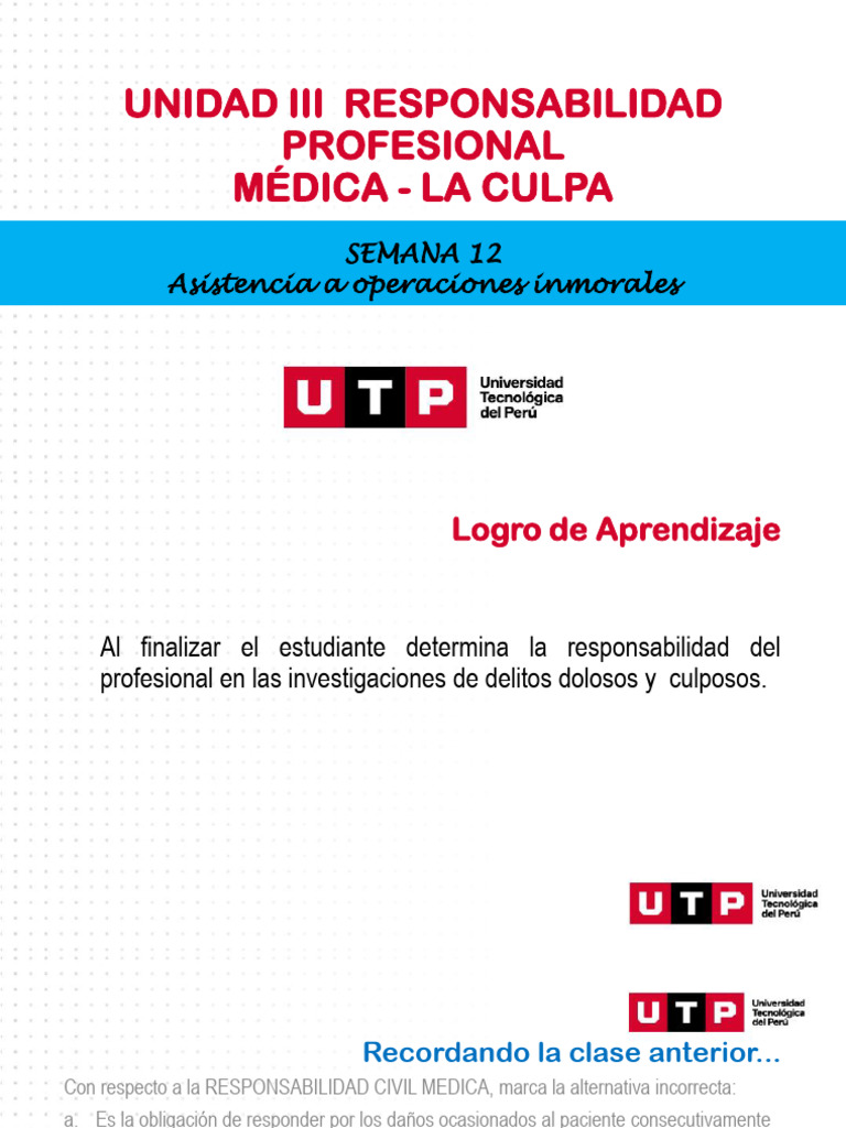S12 - S 22 - ASISTENCIA A OPERACIONES INMORALES | PDF | Bioética ...
