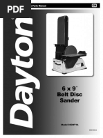 Disc Sander Safety Procedures | PDF | Glove | Personal Protective Equipment