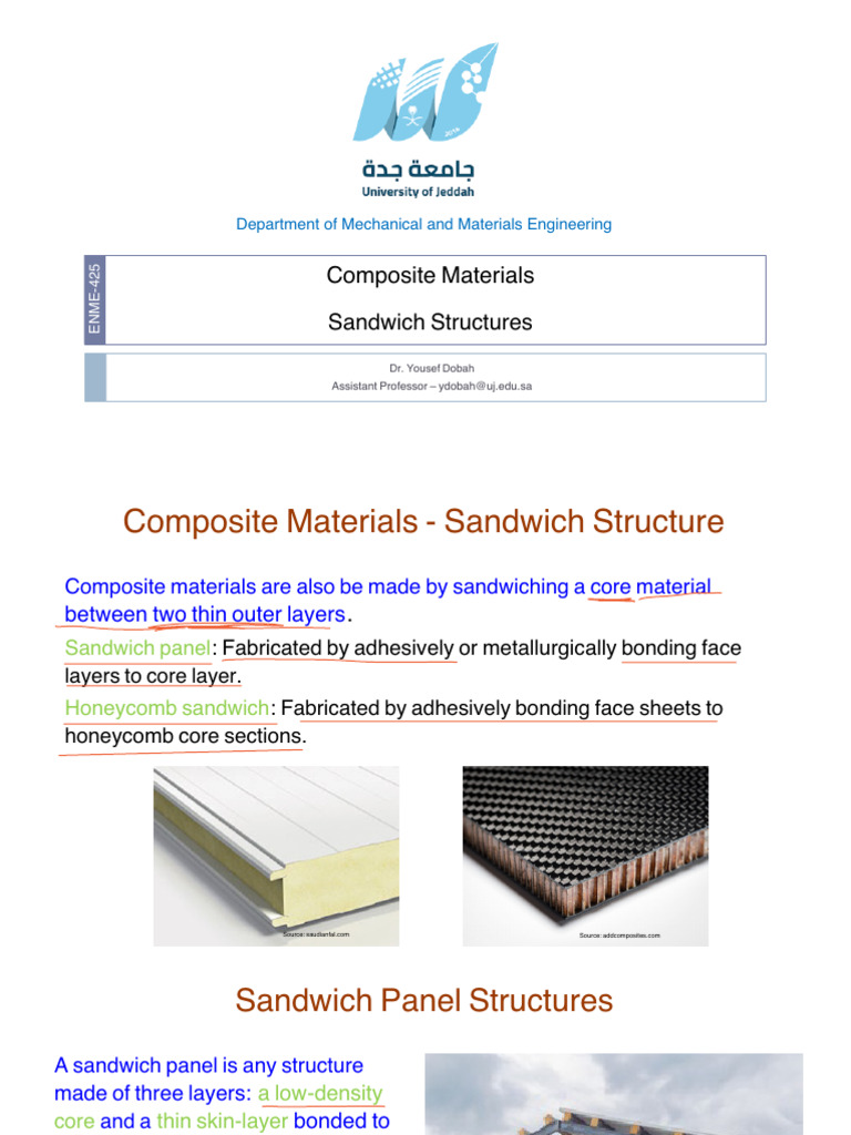 Ch7 Sandwich Structure | PDF