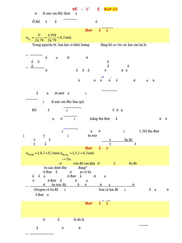 De 3 - GV - Dap An | PDF