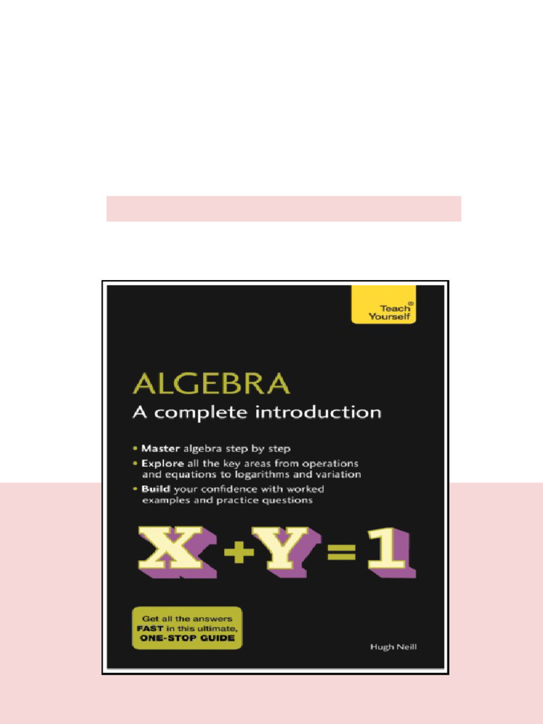 Teach Yourself Algebra A Complete Introduction New Edition Hugh Neill ...