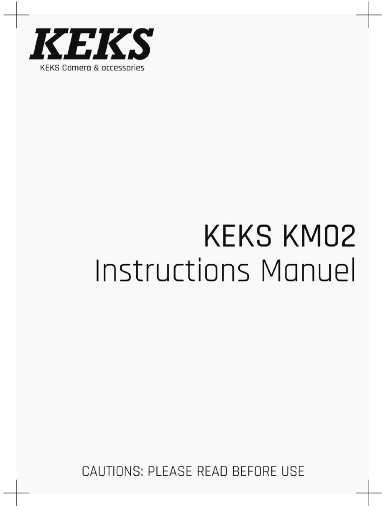 Keks km02 User Manual | PDF