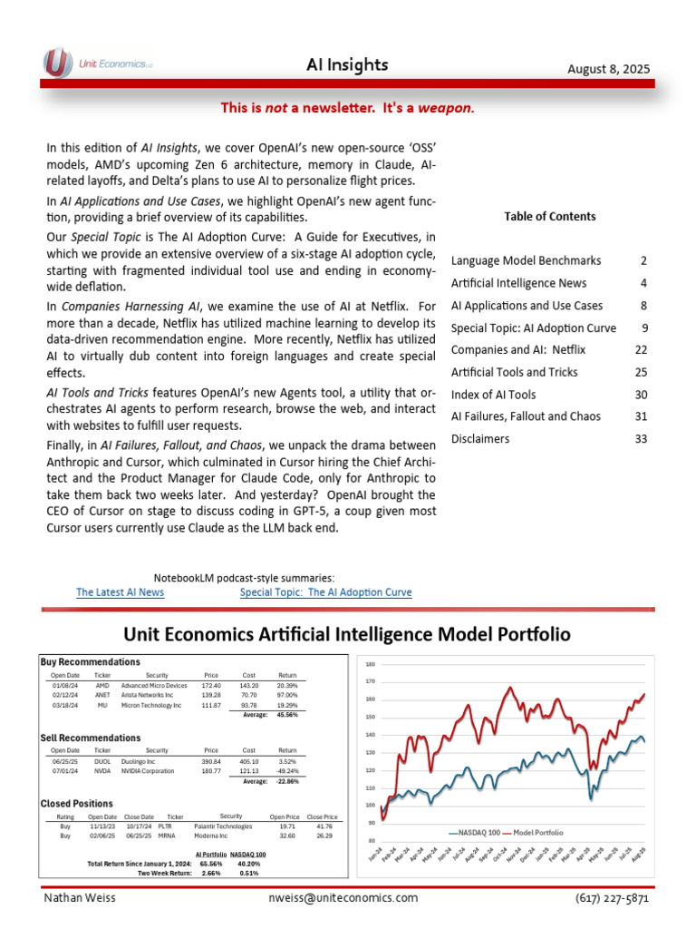 AI Insights: OpenAI, AMD, and Adoption Trends | PDF | Artificial ...