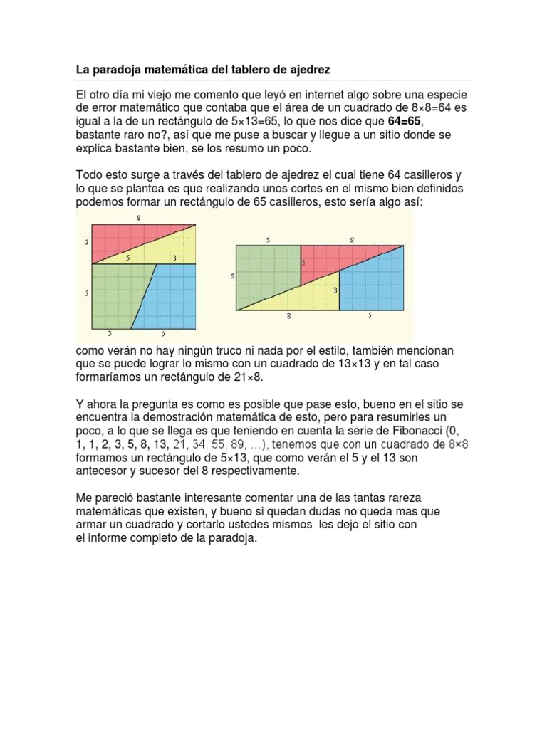 Problema del trigo y del tablero de ajedrez - Wikipedia, la enciclopedia  libre