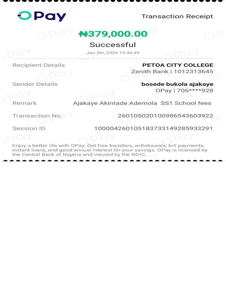 Transaction Receipt-260105020100986543603922 | PDF