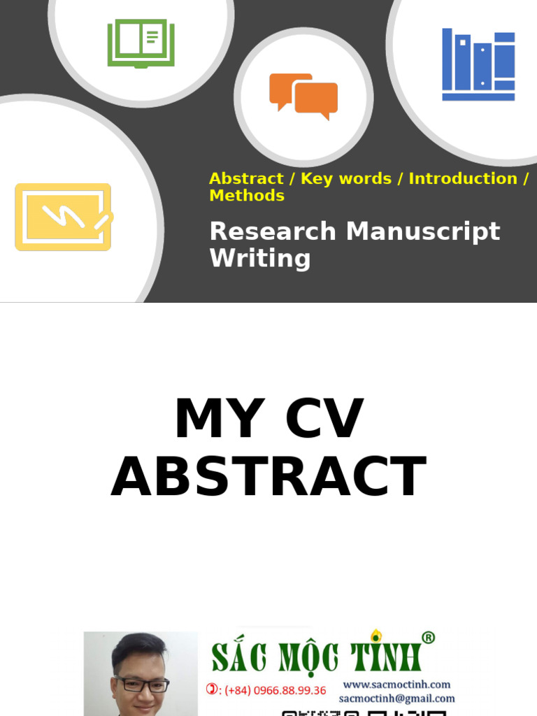 Writing Effective Research Abstracts | PDF | Methodology | Abstract ...