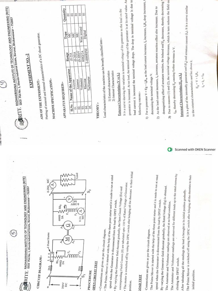 Em Lab (Expt 1) | PDF