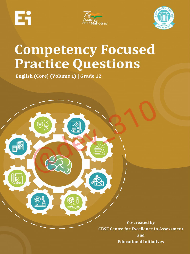 Competency Based Question Dev_260105_221511 | PDF | Curriculum ...