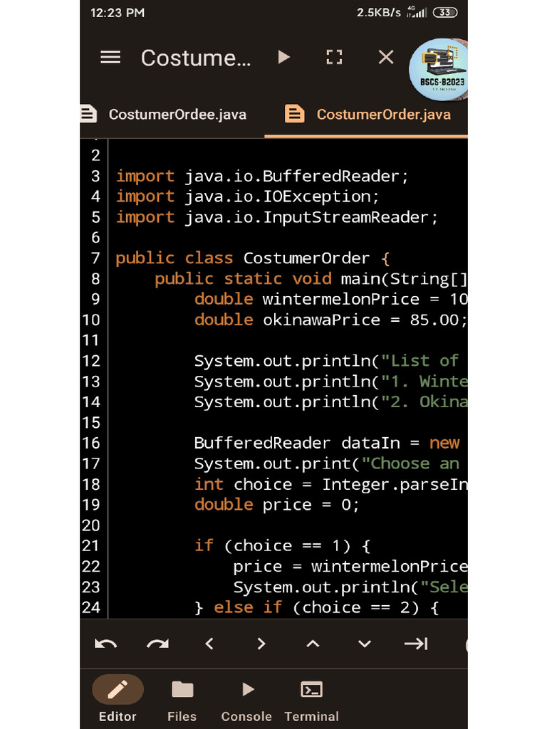 Ordering System | PDF