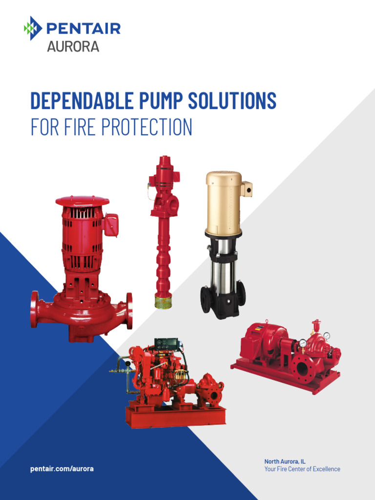 Aurora Fire Protection Pump Solutions | PDF | Pump | Valve