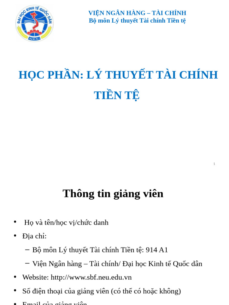 2019 Slide lt ngoai nganh 3 tin chi | PDF
