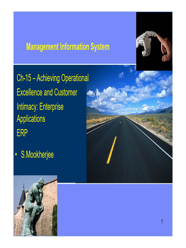 Enterprise Applications- ERP SCM CRM | PDF | Enterprise Resource ...
