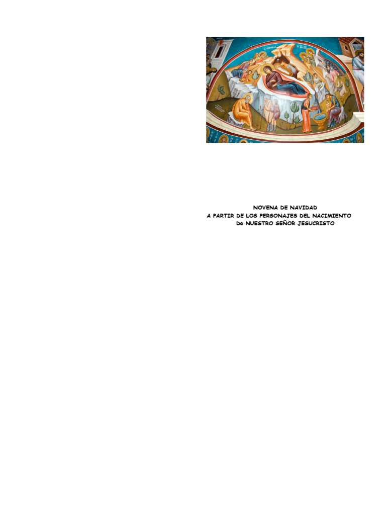 Novena de Navidad: Reflexiones y Oraciones | PDF | María, madre de ...