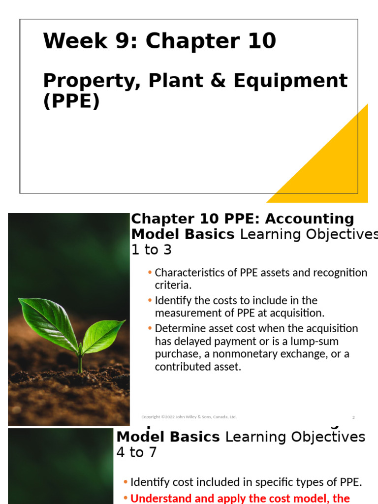 Understanding Property, Plant & Equipment | PDF | Depreciation | Fair Value