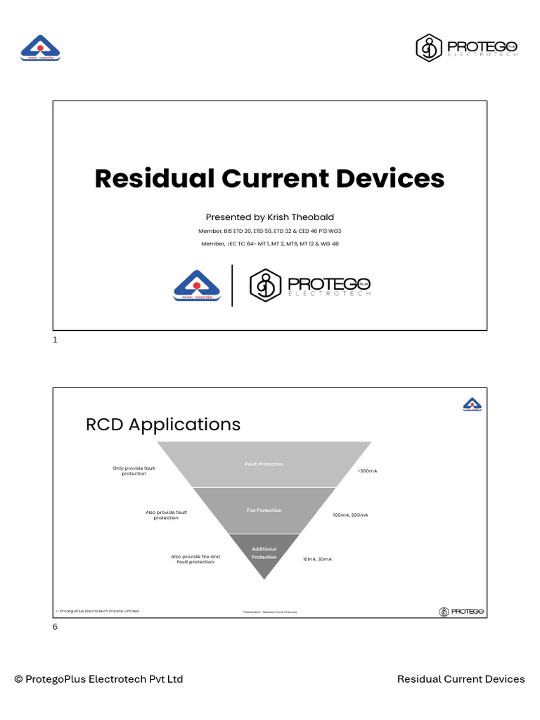 Understanding Residual Current Devices | PDF | Direct Current ...
