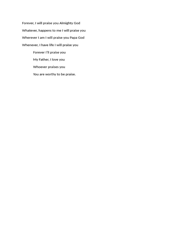 Forever | PDF