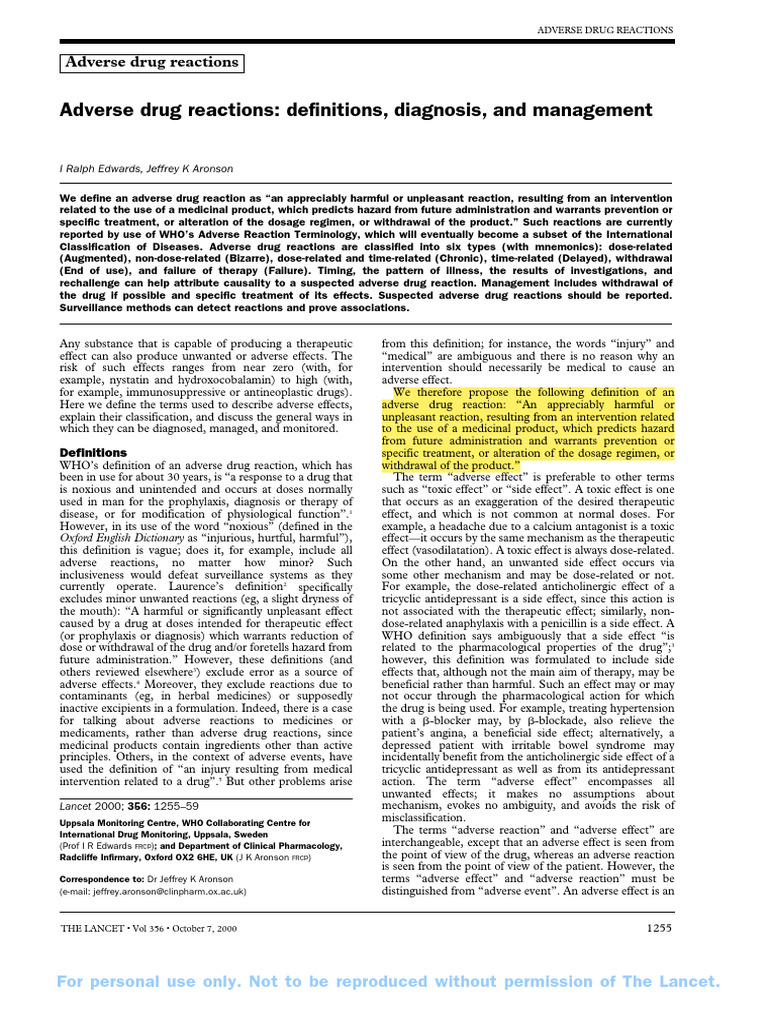 5 | PDF | Adverse Effect | Pharmacovigilance