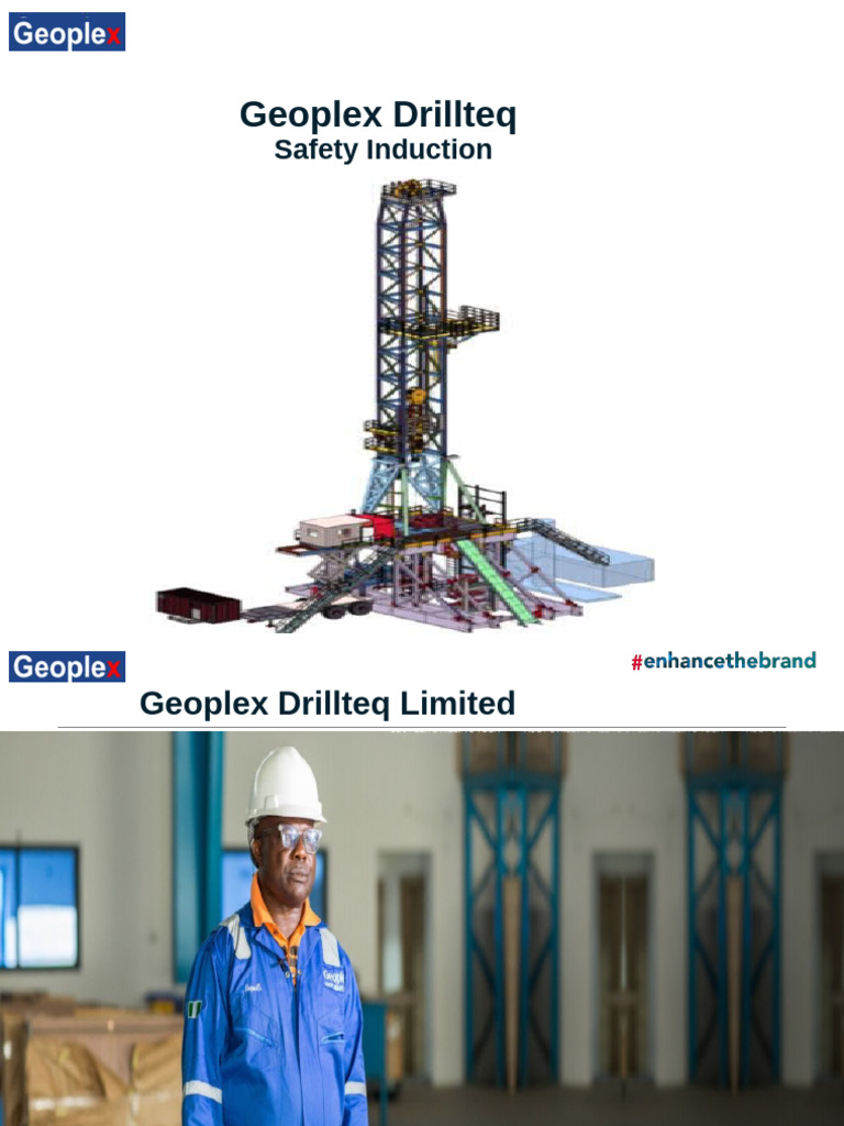 Geoplex Nigeria Safety Induction Guide | PDF | Occupational Safety And ...