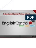 Using EnglishCentral As A Teacher