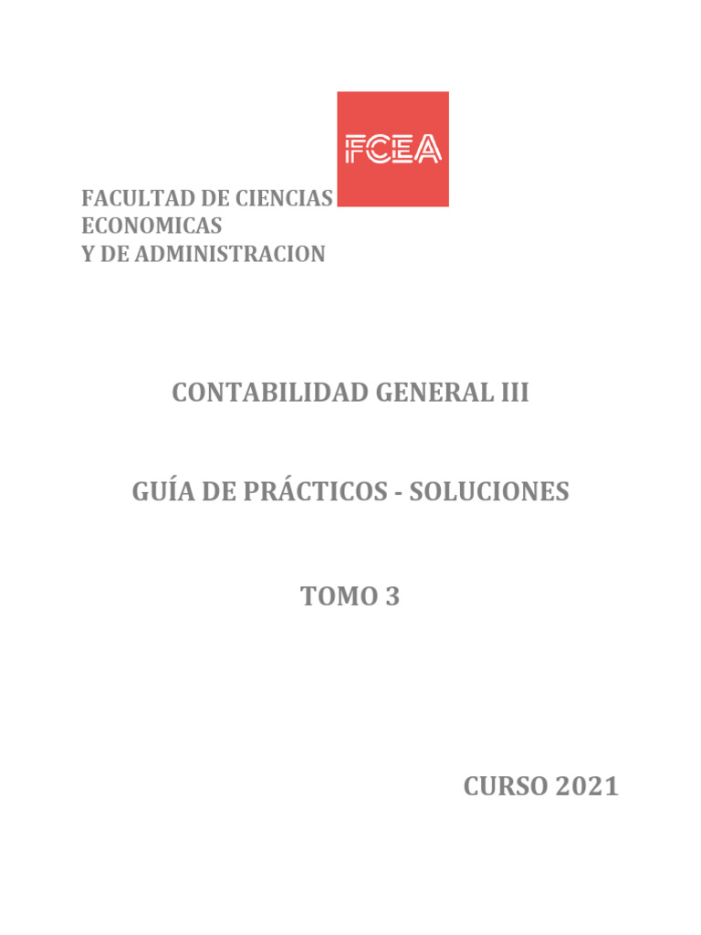 3.2 - TOMO 3 SOLUCIONES | PDF | Contabilidad | Dividendo