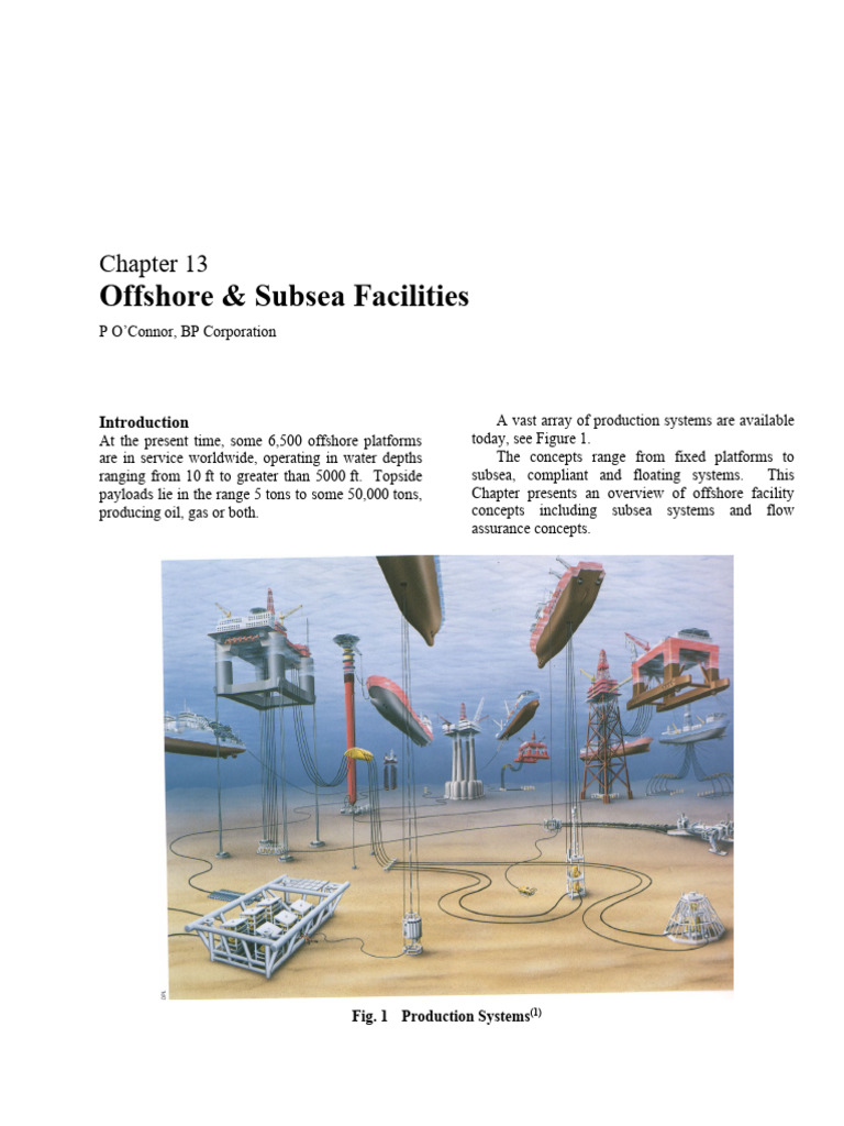 Offshore Facility Concepts Overview | PDF | Offshore Drilling