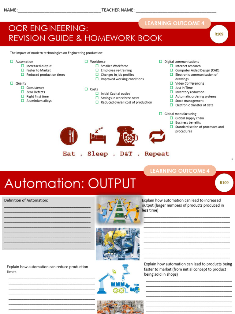 Automation's Impact on Engineering Production | PDF | Automation | Lean ...